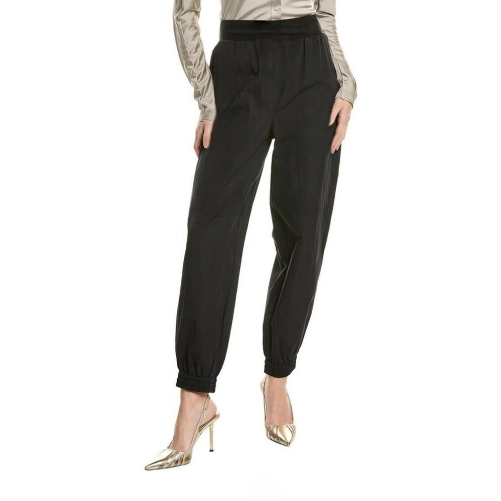 ( Helmut ) Elastic Ankle Pants With Front & Back Pockets